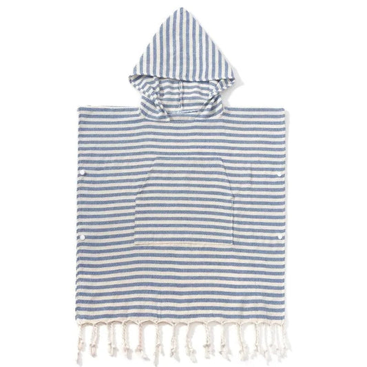 Poncho de Bain Bébé à Rayures