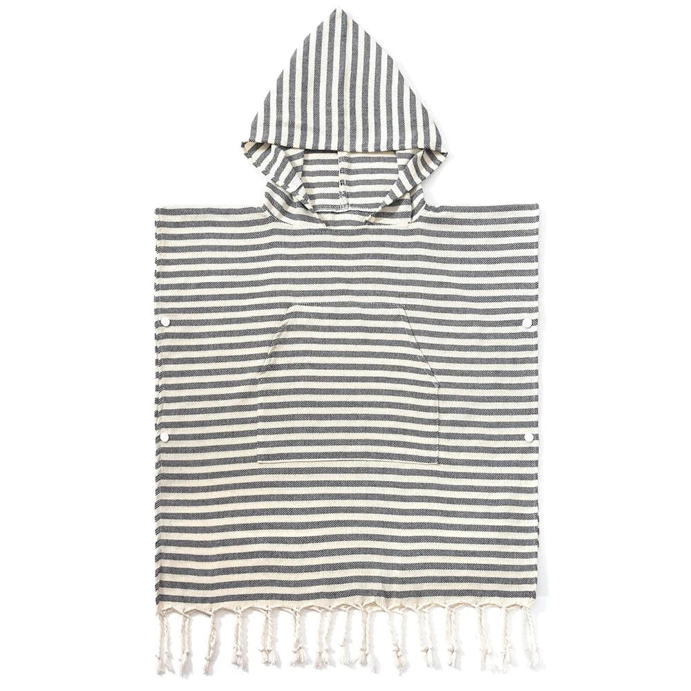 Poncho de Bain Bébé à Rayures