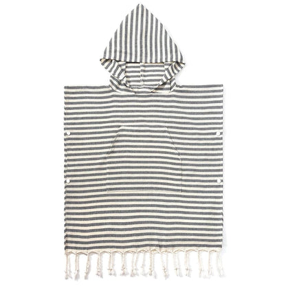 Poncho de Bain Bébé à Rayures