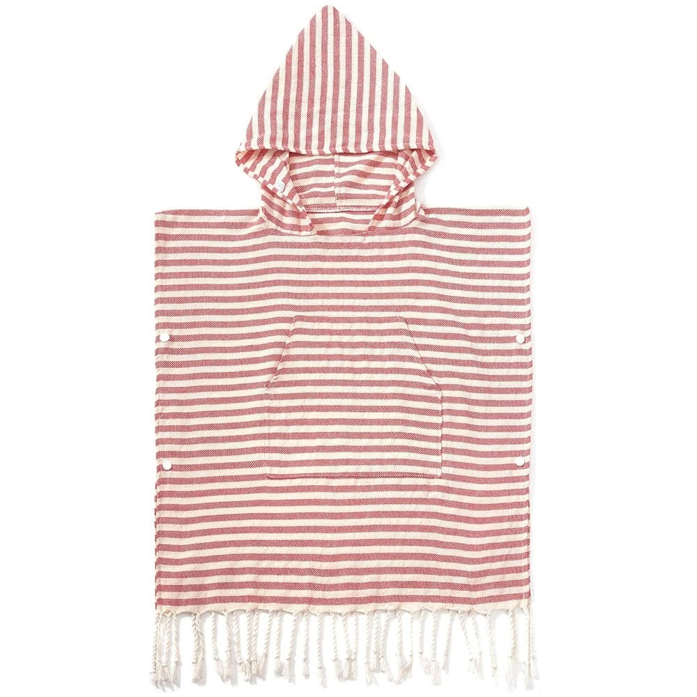 Poncho de Bain Bébé à Rayures