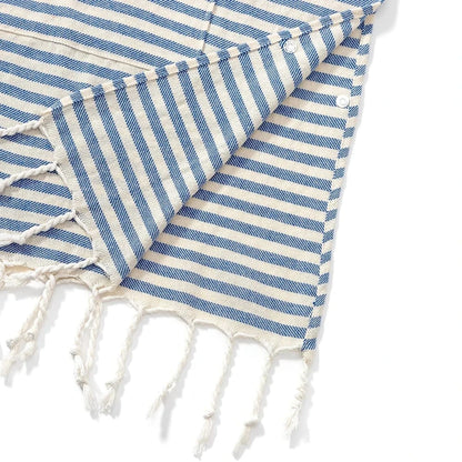Poncho de Bain Bébé à Rayures