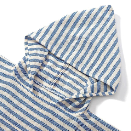 Poncho de Bain Bébé à Rayures