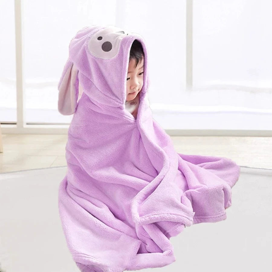 Poncho de Bain Bébé Canari