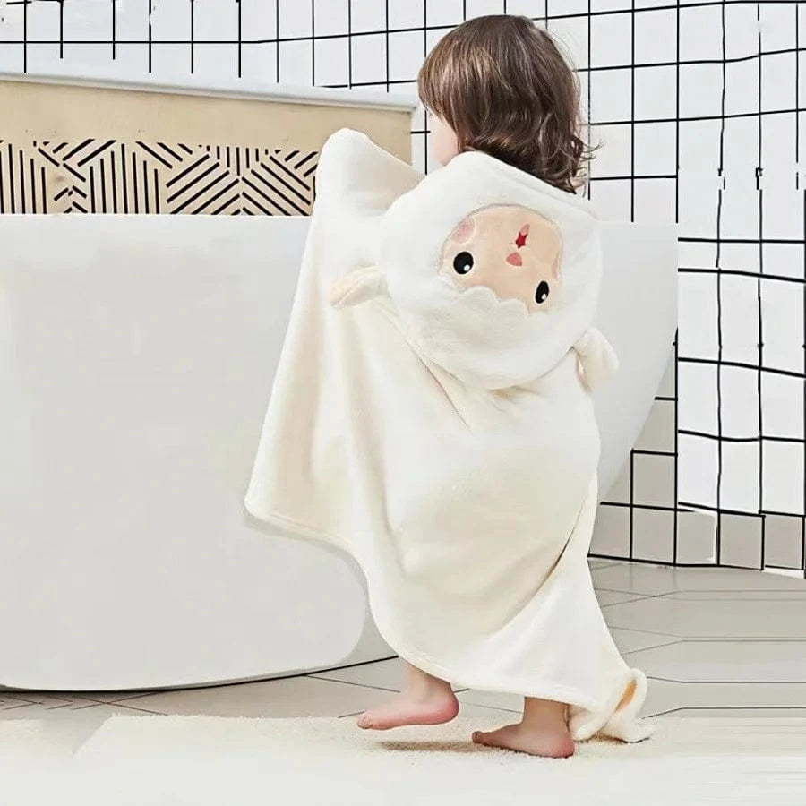 Poncho de Bain Bébé Canari