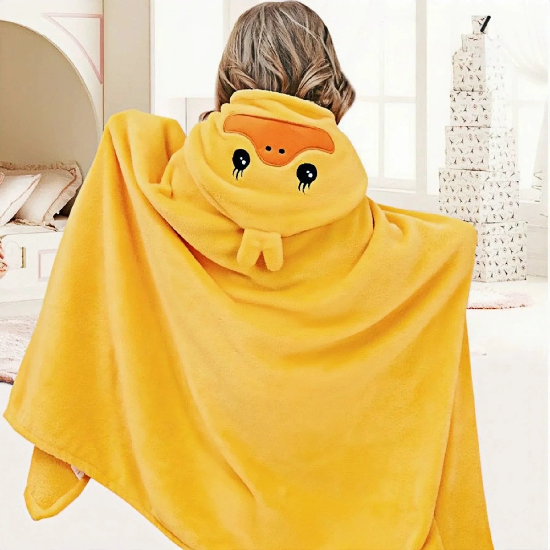 Poncho de Bain Bébé Canari