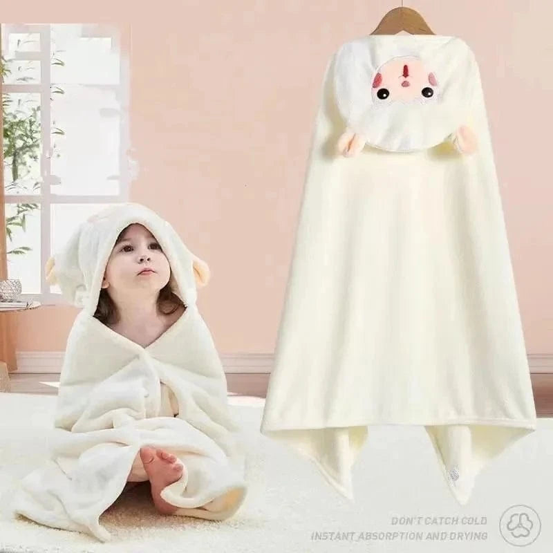 Poncho de Bain Bébé Canari