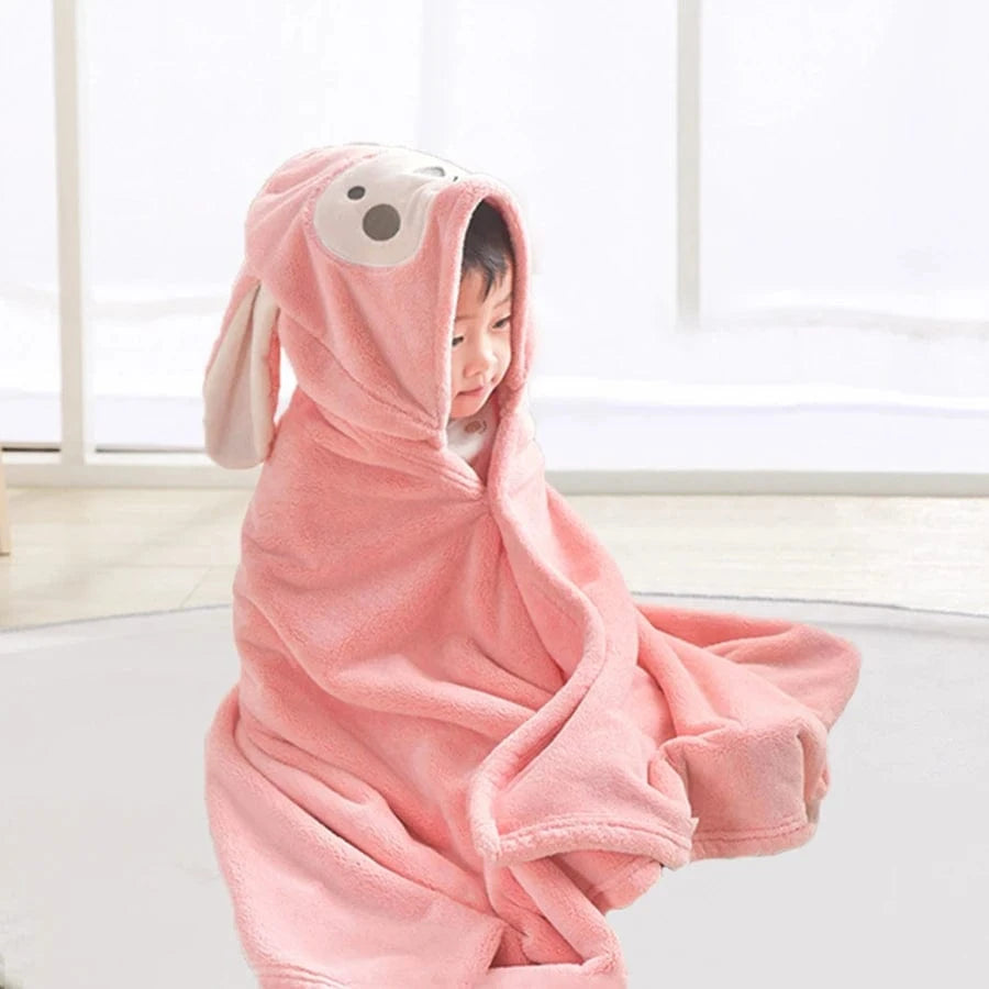 Poncho de Bain Bébé Canari