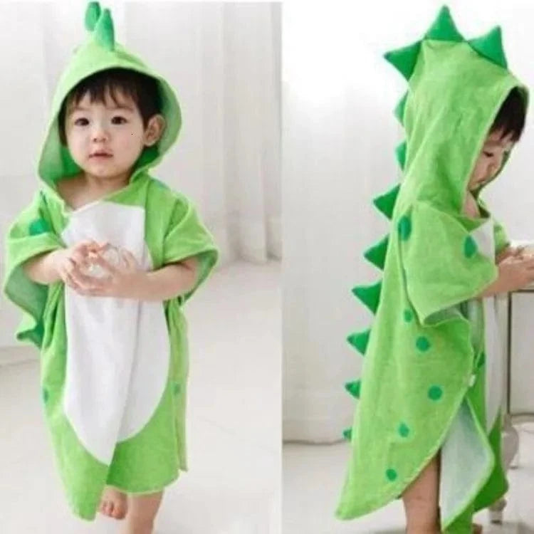 Poncho de Bain Bébé Dinosaure