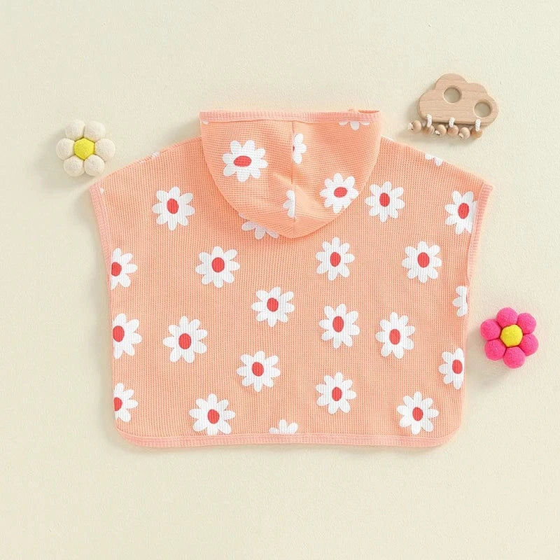 Poncho de Bain Bébé Fraise