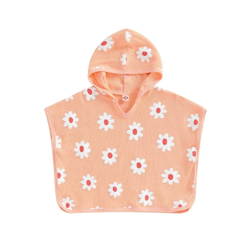 Poncho de Bain Bébé Fraise