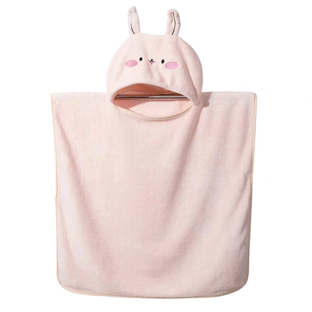 Poncho de Bain Bébé Velours