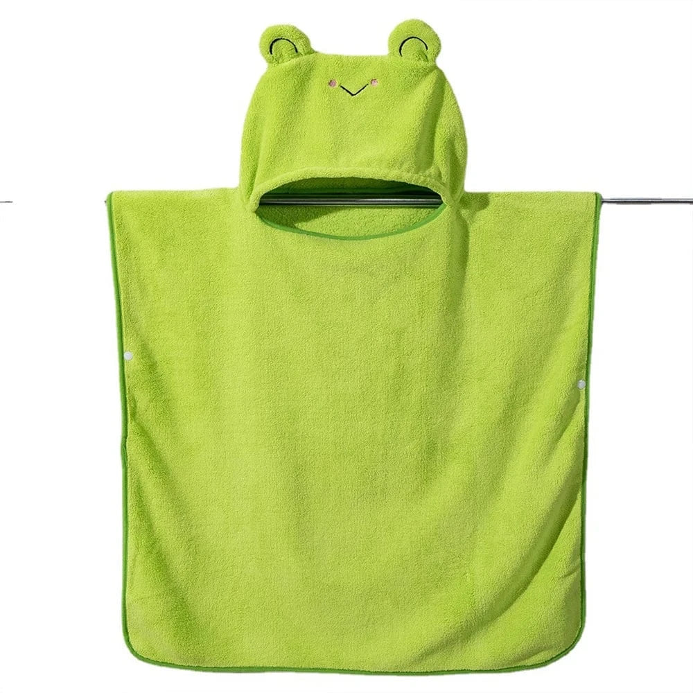 Poncho de Bain Bébé Velours