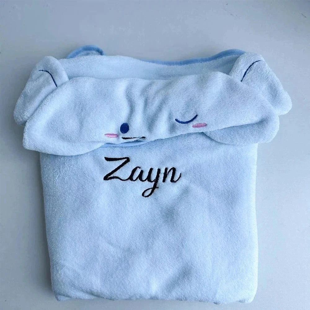 Poncho de Bain Bébé Velours
