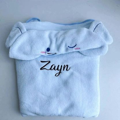 Poncho de Bain Bébé Velours
