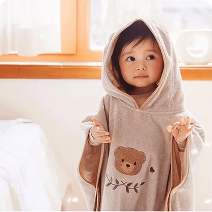 Poncho de Bain Doux Bébé