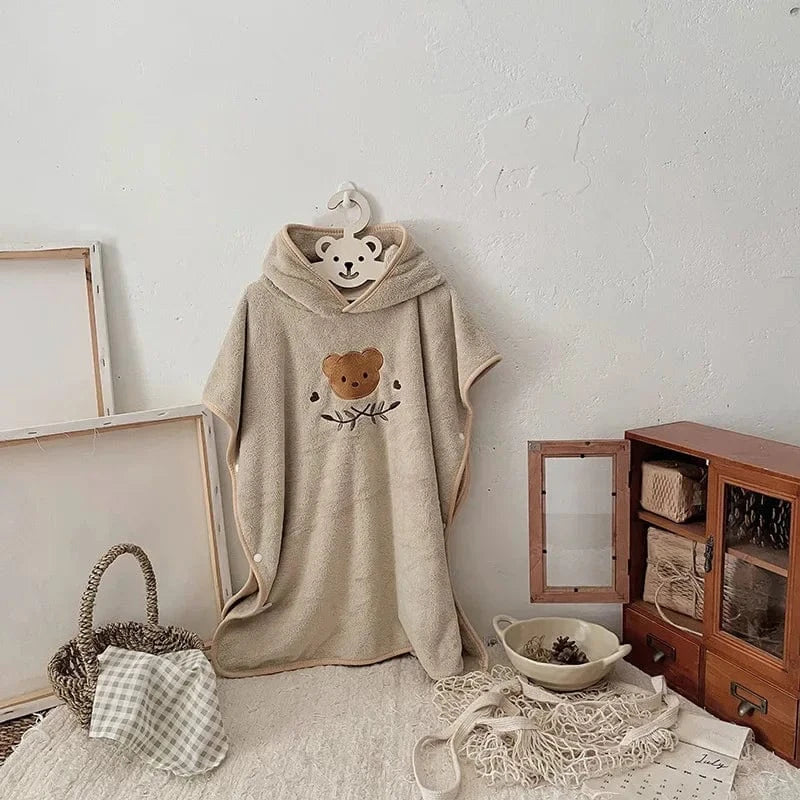 Poncho de Bain Doux Bébé
