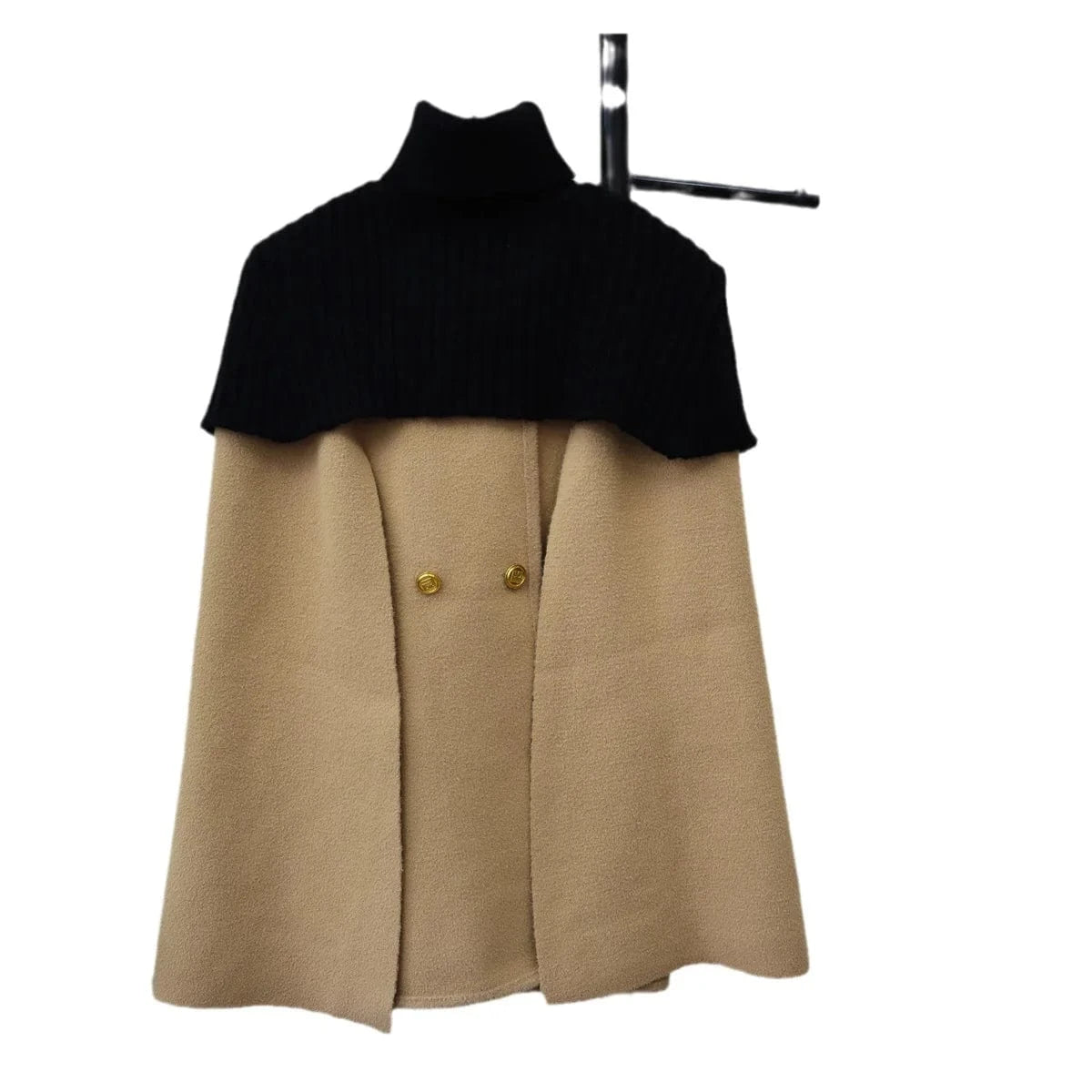 Poncho Femme Cachemire Bi-ton
