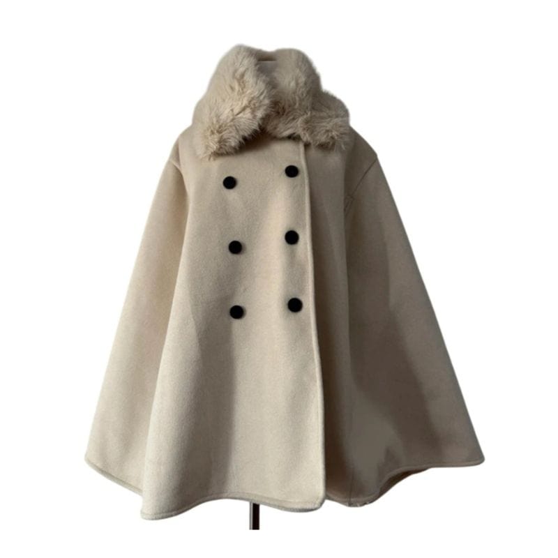 Poncho Femme Cachemire Chaud