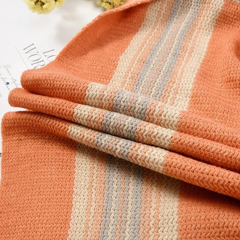 Poncho Femme Cachemire Frange