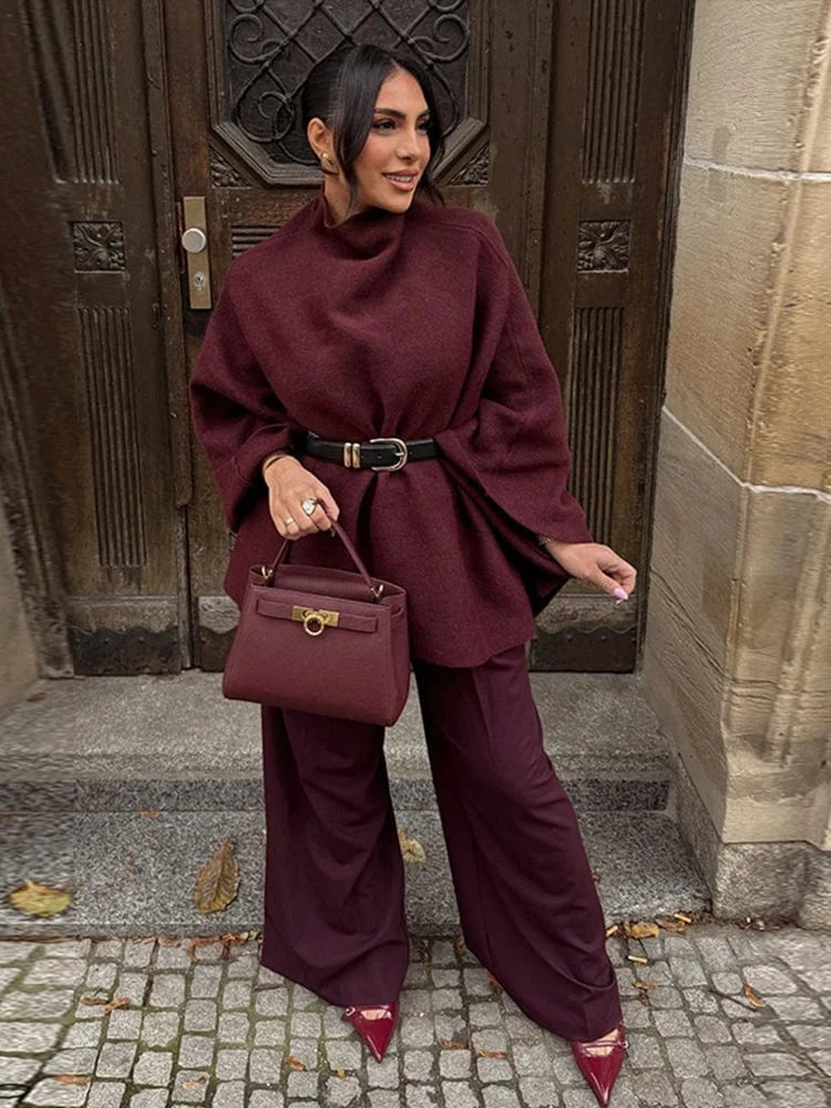 Poncho Femme Cachemire Hiver