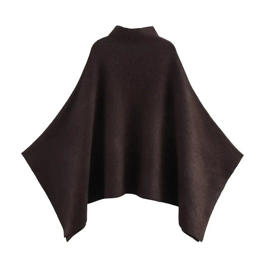 Poncho Femme Cachemire Vintage