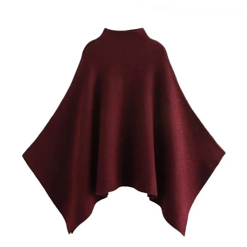 Poncho Femme Cachemire Vintage
