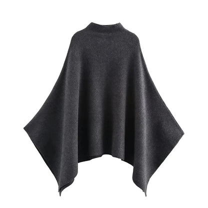 Poncho Femme Cachemire Vintage