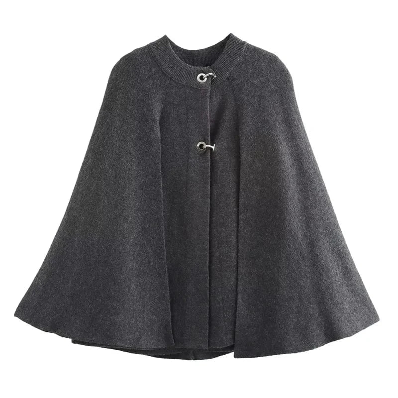 Poncho Femme Cape Hiver