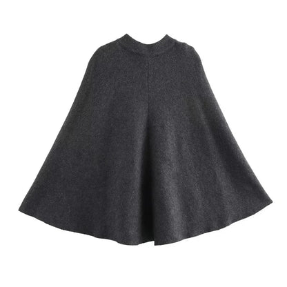 Poncho Femme Cape Hiver