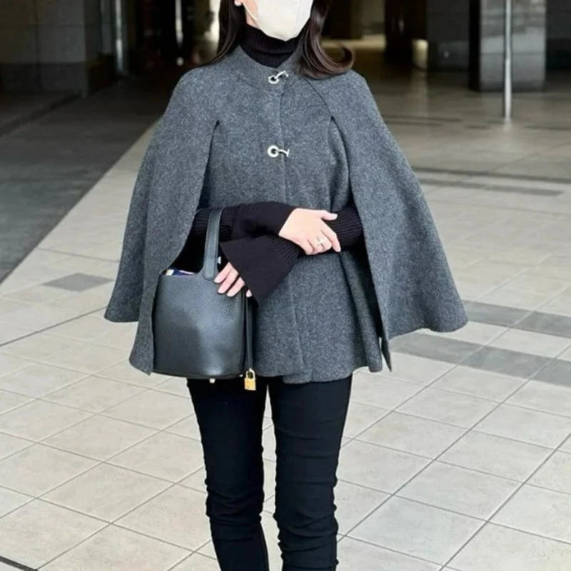 Poncho Femme Cape Hiver