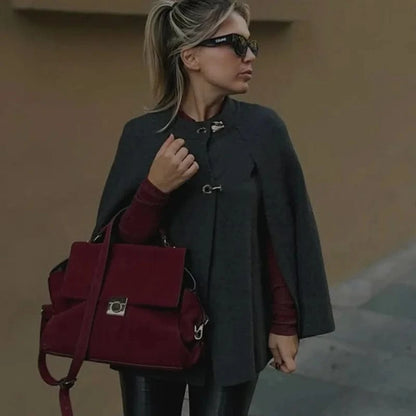 Poncho Femme Cape Hiver