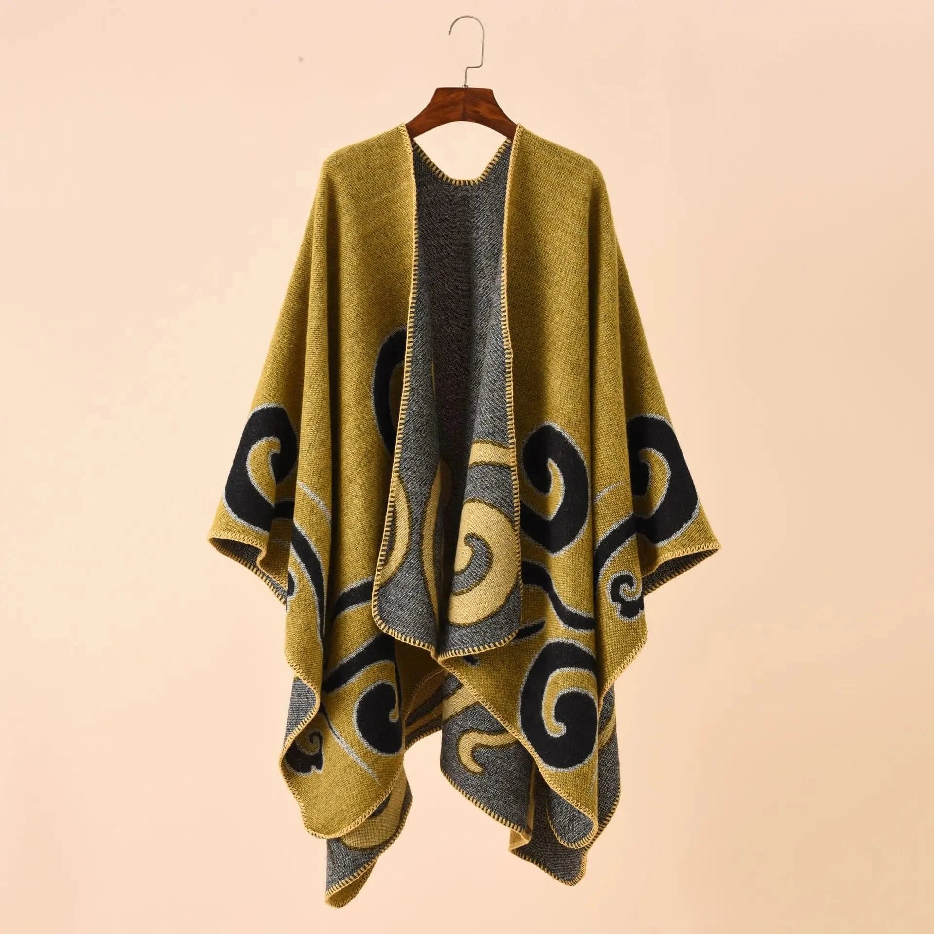 Poncho Femme Châle Oriental