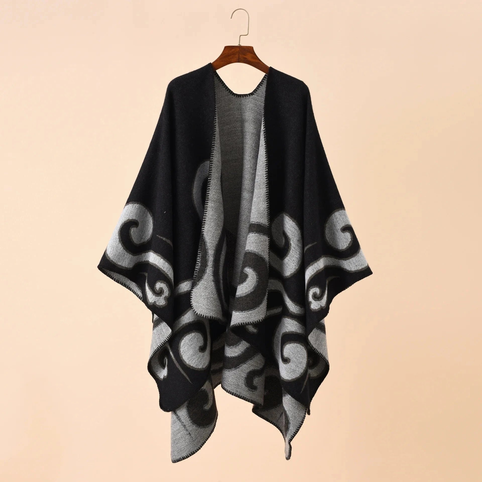 Poncho Femme Châle Oriental