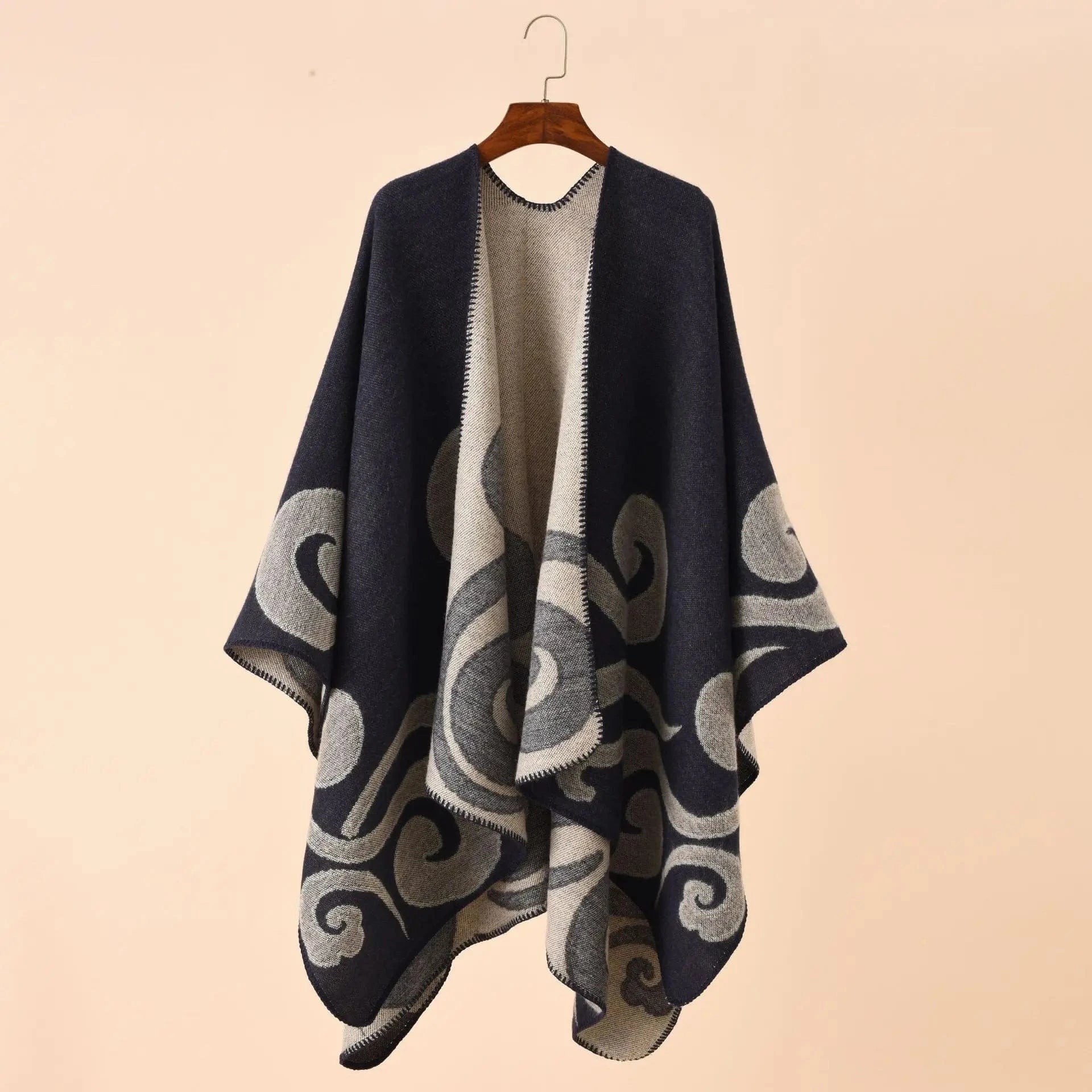 Poncho Femme Châle Oriental