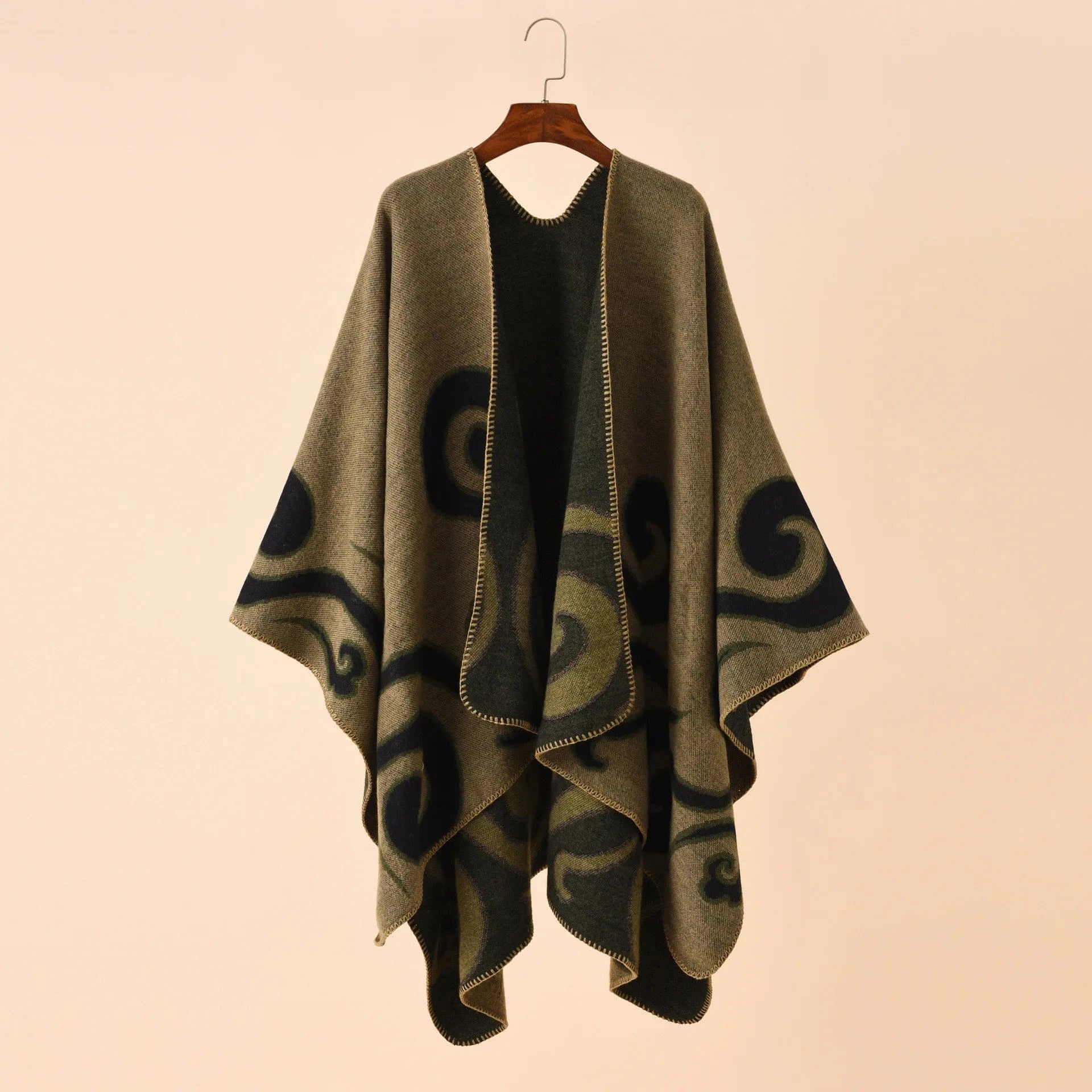 Poncho Femme Châle Oriental