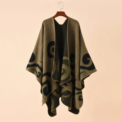 Poncho Femme Châle Oriental