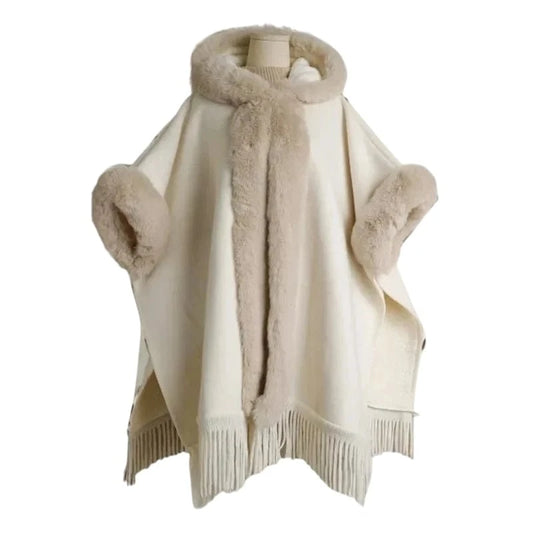 Poncho Femme Chic Hiver