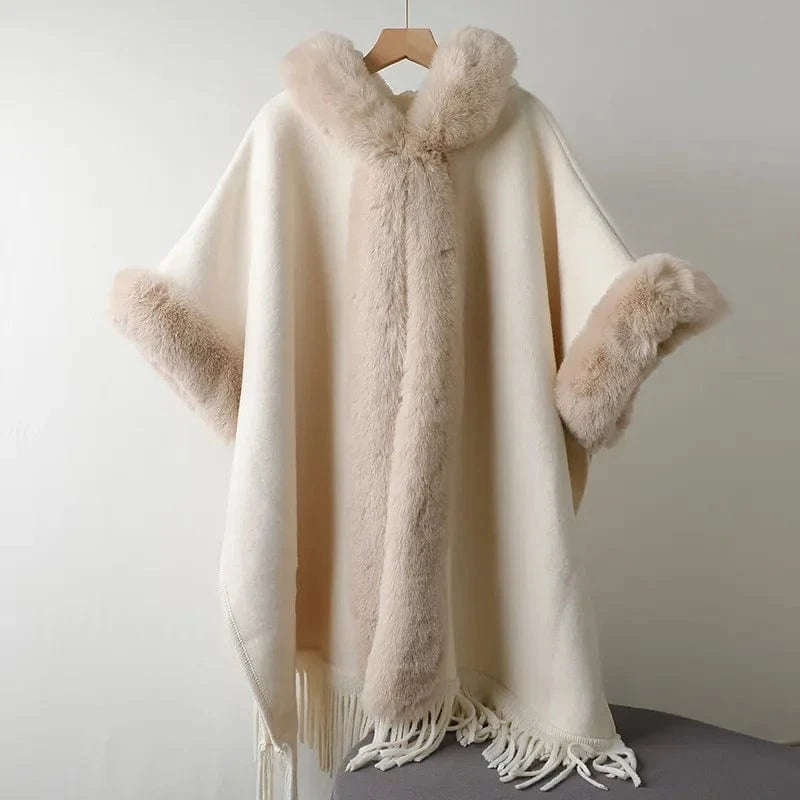 Poncho Femme Chic Hiver