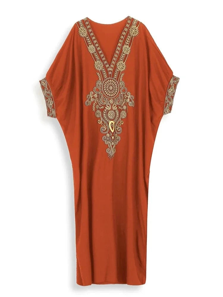 Poncho Femme Chiné Long