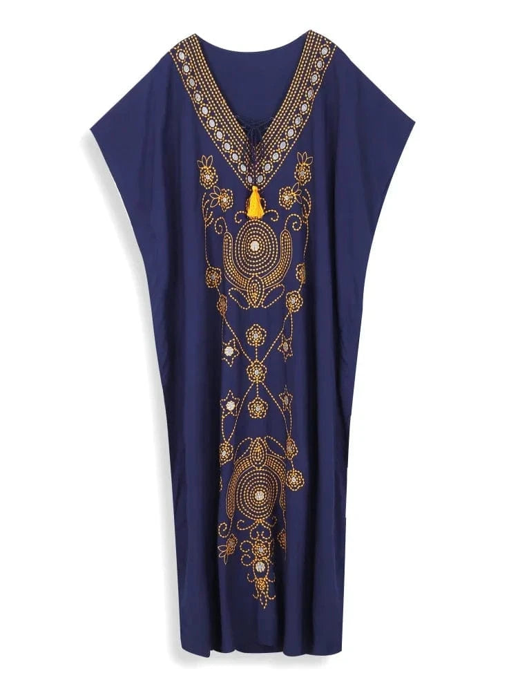 Poncho Femme Chiné Long