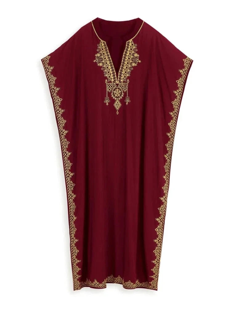 Poncho Femme Chiné Long