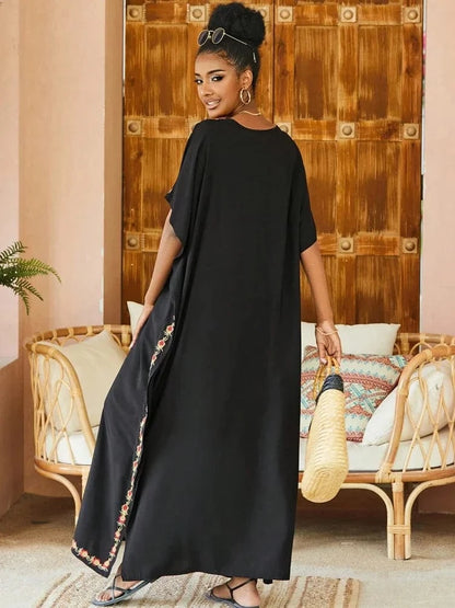 Poncho Femme Chiné Long