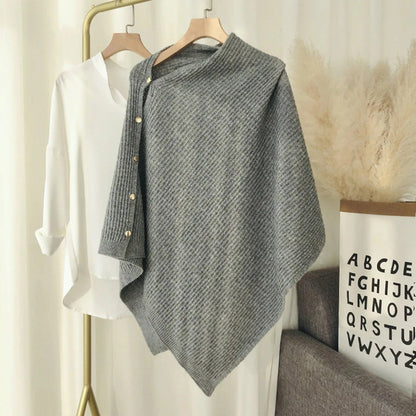 Poncho Femme Coton Hiver