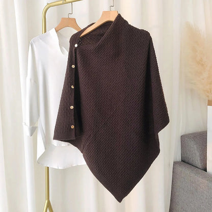 Poncho Femme Coton Hiver