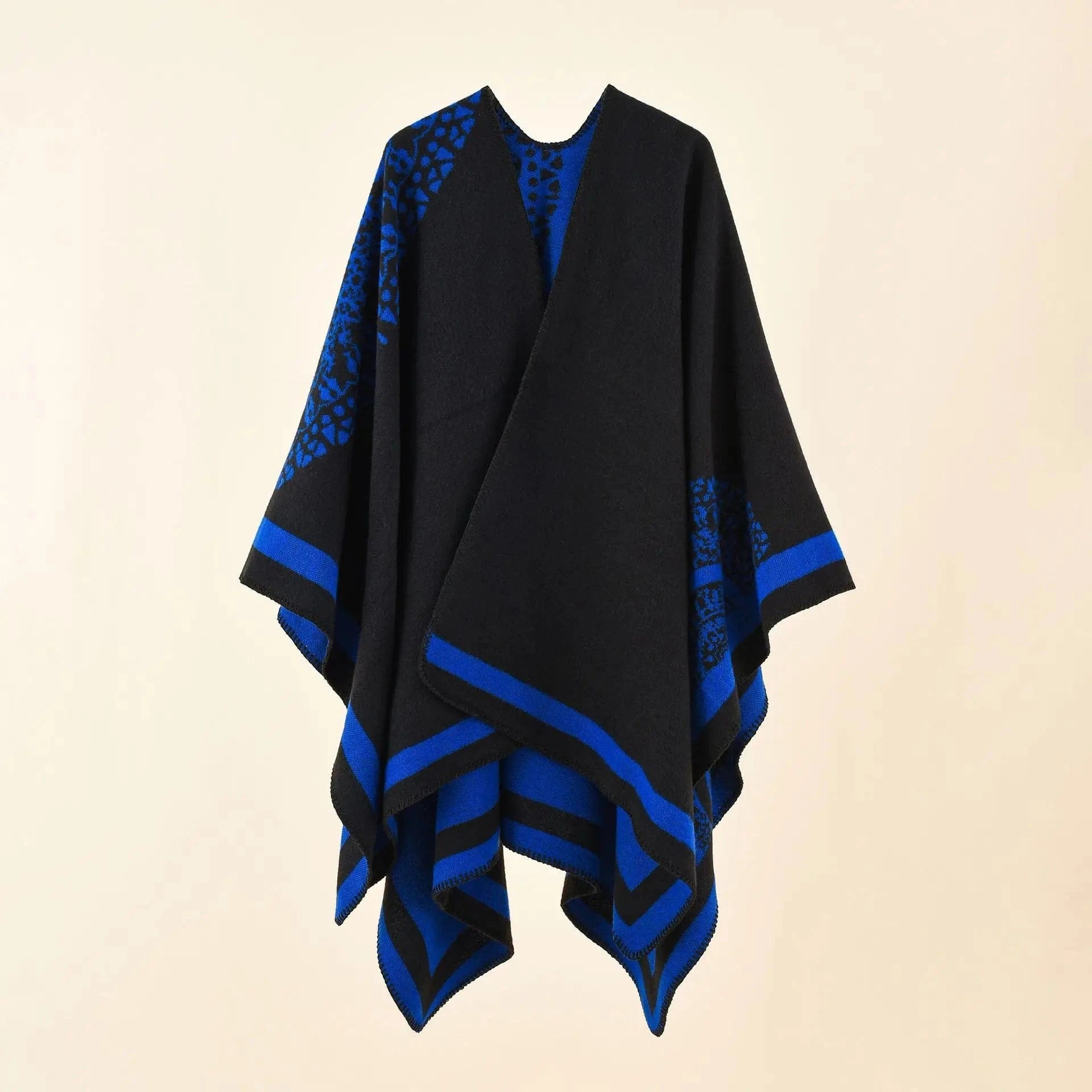Poncho Femme Écharpe Cachemire