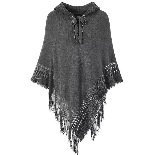 Poncho Femme Été Capuche