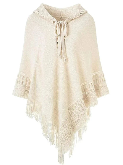 Poncho Femme Été Capuche