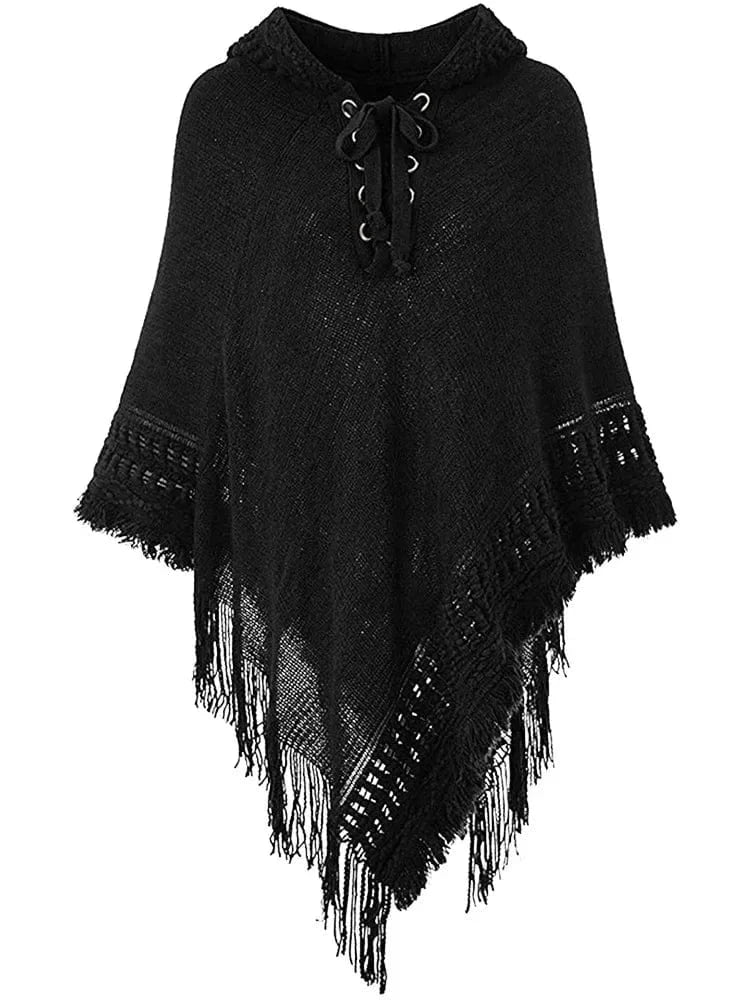 Poncho Femme Été Capuche