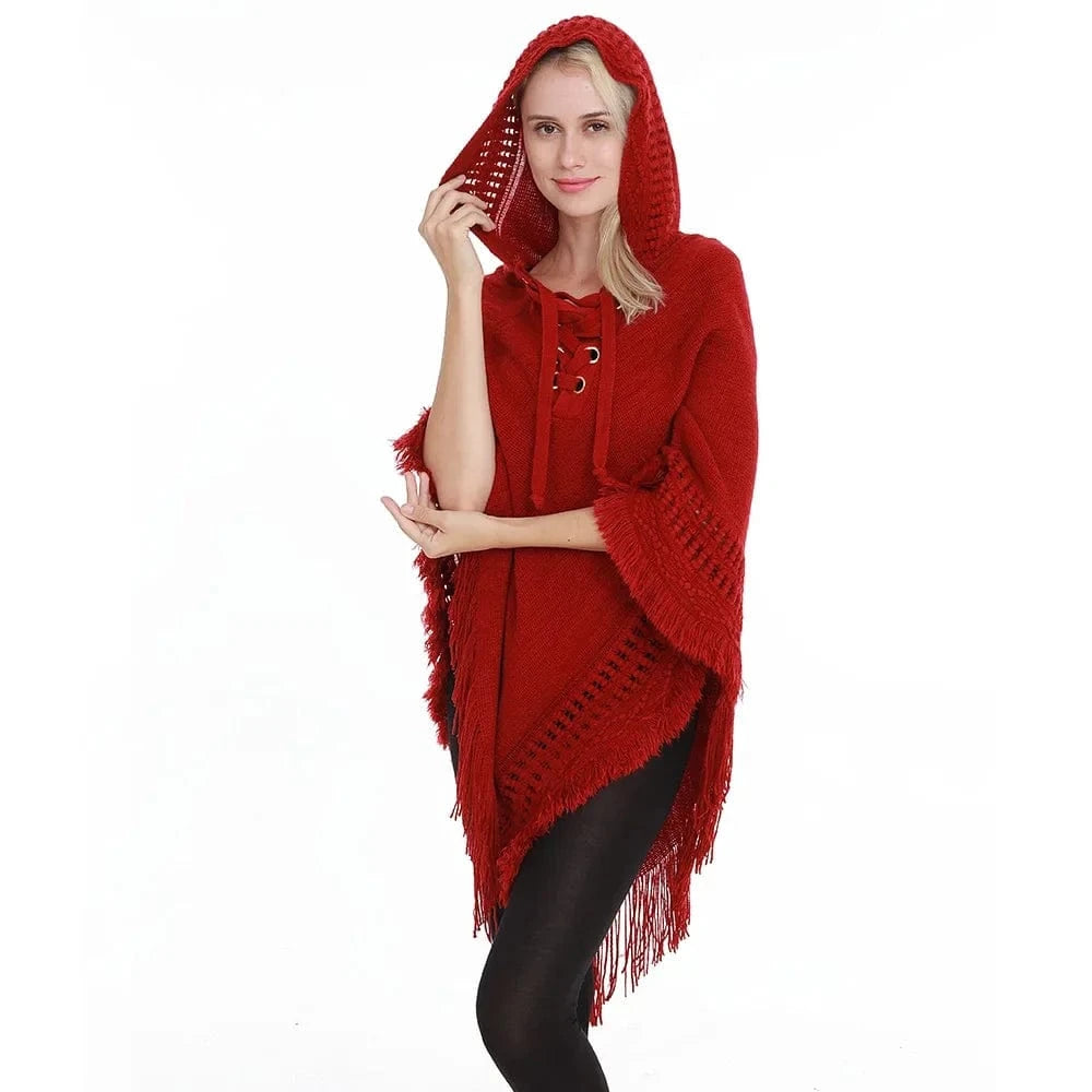 Poncho Femme Été Capuche
