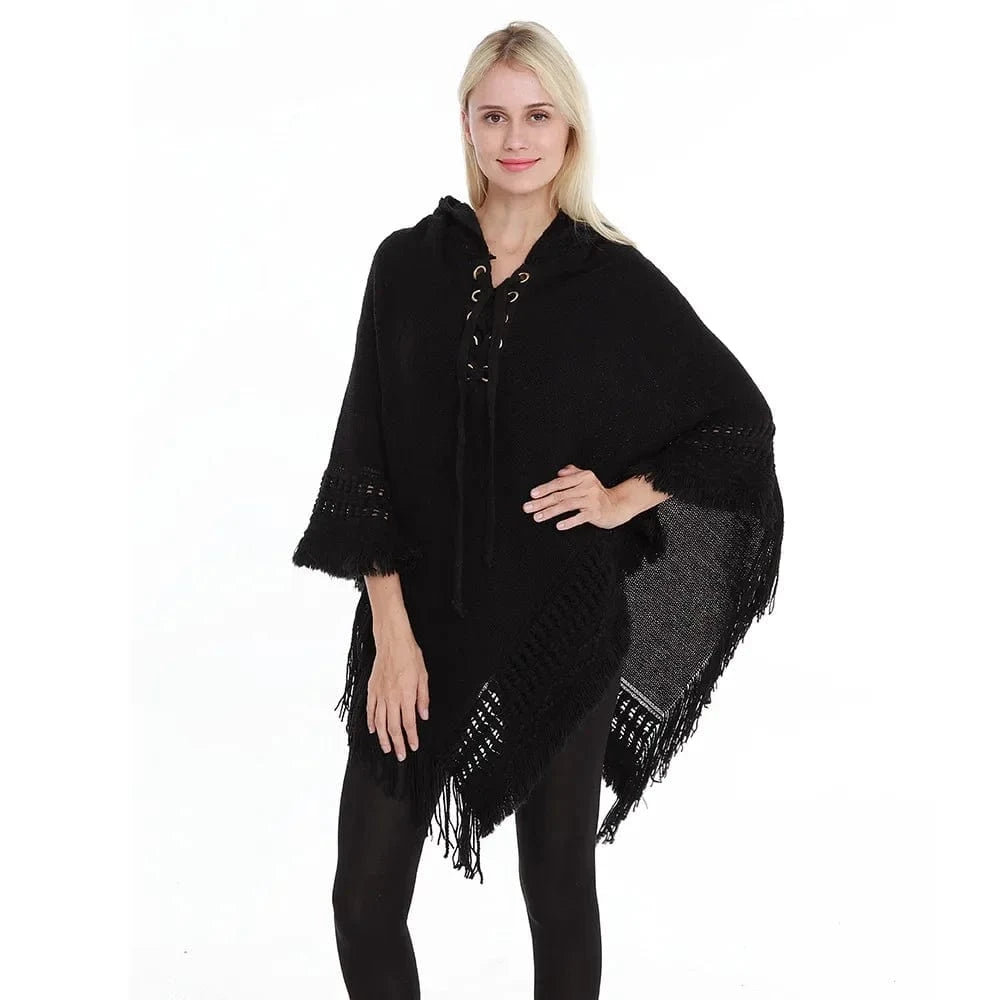 Poncho Femme Été Capuche